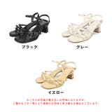 スクエアバックルデザインヒールサンダル/51233 | ORiental TRaffic | 詳細画像2