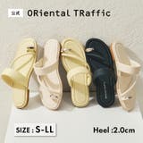【新色追加】メタルパーツ×パデットベルトトングサンダル/51238 | ORiental TRaffic | 詳細画像1