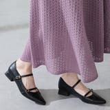 ポインテッドトゥダブルストラップパンプス/51306 | ORiental TRaffic | 詳細画像4 