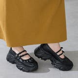 ブラック | ダブルリボンスニーカーソールシューズ/51307 | ORiental TRaffic