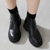 厚底 ビジューバックル厚底ブーツ/51402 | ORiental TRaffic | 詳細画像5 