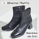 つま先切替デザインショートブーツ/51427 | ORiental TRaffic | 詳細画像1 