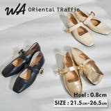 ≪オリエンタルトラフィック≫柔らかストラップフラットパンプス/52104 | ORiental TRaffic | 詳細画像2