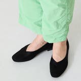 ブラック | 柔らかクッションVカットパンプス/52111 | ORiental TRaffic