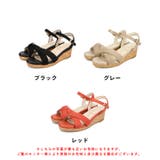 アーモンドトゥクロスウエッジサンダル/52201 | ORiental TRaffic | 詳細画像3