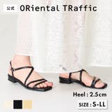 ナローストラップフラットサンダル/52209 | ORiental TRaffic | 詳細画像1