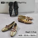 ゴムストラップフラットパンプス/52305 | ORiental TRaffic | 詳細画像1