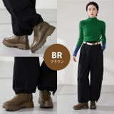 タンクソールラウンドショートブーツ/52409 | ORiental TRaffic | 詳細画像5 