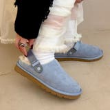 ブルー | 【WEB限定】ムートンベルトサンダル/55302 | ORiental TRaffic