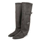 ベルトデザインスエードカバーロングブーツ/55505 | ORiental TRaffic | 詳細画像8 