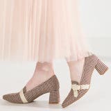 ブラウン | サイドベルトヒールローファー/61110 | ORiental TRaffic