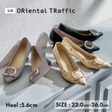 変形リボンモチーフヒールパンプス/61117 | ORiental TRaffic | 詳細画像1 