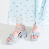 ギャザーデザインプラットフォームサンダル/61203 | ORiental TRaffic | 詳細画像3 