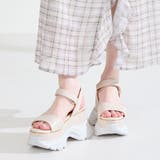 ベージュ | スニーカーソール厚底サンダル/61205 | ORiental TRaffic