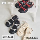 ダブルリボン厚底サンダル/61211 | ORiental TRaffic | 詳細画像1
