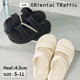 ラインストーンベルトパデットスライドサンダル/61224 | ORiental TRaffic | 詳細画像1