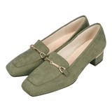 グリーン | メタリックラインビットヒールローファー/62101 | ORiental TRaffic