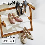 ギャザーデザインメリージェーンパンプス/62103 | ORiental TRaffic | 詳細画像1