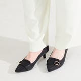 ブラック | サイドバックルポインテッドトゥパンプス/62104 | ORiental TRaffic