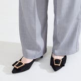 ブラック | 2wayリボンモチーフヒールパンプス/62112 | ORiental TRaffic