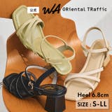 スエードナローストラップヒールサンダル/62220 | ORiental TRaffic | 詳細画像1