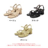スエードナローストラップヒールサンダル/62220 | ORiental TRaffic | 詳細画像2