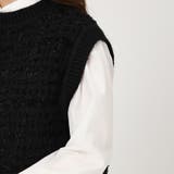 《acro》ツイード風テープヤーンニットベスト/AC3316 | ORiental TRaffic | 詳細画像8 