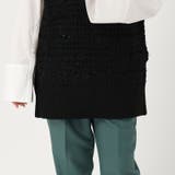 《acro》ツイード風テープヤーンニットベスト/AC3316 | ORiental TRaffic | 詳細画像9 