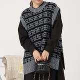 《acro》ツイード風テープヤーンニットベスト/AC3316 | ORiental TRaffic | 詳細画像11 