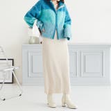 《acro》アクロ グラデーションニットブルゾン | ORiental TRaffic | 詳細画像11