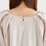 《acro》アクロ Wフロントランタンスリーブタックブラウス | ORiental TRaffic | 詳細画像5