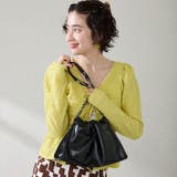 ブラック | ソフトレザースクエアハンドバッグ/BA-250 | ORiental TRaffic