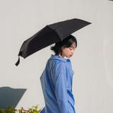 ブラック | 【新色追加】遮光率100% ワンタッチ晴雨兼用折りたたみ傘/G-0601 | ORiental TRaffic