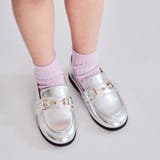 SILVER | 【ORiental TRaffic】KIDS ビットローファー/K-002 | ORiental TRaffic KIDS