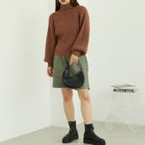 《オリエンタルトラフィック》ハイネックボリュームスリーブニット | ORiental TRaffic | 詳細画像8