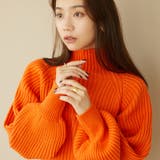 《オリエンタルトラフィック》ハイネックボリュームスリーブニット | ORiental TRaffic | 詳細画像10