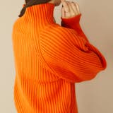 《オリエンタルトラフィック》ハイネックボリュームスリーブニット | ORiental TRaffic | 詳細画像12