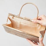 《オリエンタルトラフィック》ラインストーンメタルハンドルバッグ/MOB009 | ORiental TRaffic | 詳細画像9 