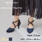 ≪オリエンタルトラフィック≫クロスストラップヒールパンプス/MOR106 | ORiental TRaffic | 詳細画像1