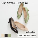 ≪オリエンタルトラフィック≫ラインストーンリボンサテンパンプス/MOR110 | ORiental TRaffic | 詳細画像2