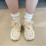 ≪オリエンタルトラフィック≫2WAYシューレースツイードスニーカー OT3746 | ORiental TRaffic | 詳細画像7