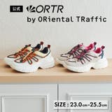 ドローコードデザイン配色スニーカー/OT3767 | ORiental TRaffic | 詳細画像1