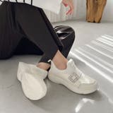 ハンズフリー【瞬間フィット】ビジューバックルスニーカー/OT3777 | ORiental TRaffic | 詳細画像9 