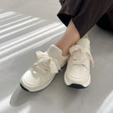 ベージュ | ハンズフリー【瞬間フィット】グログランリボンスニーカー/OT3778 | ORiental TRaffic