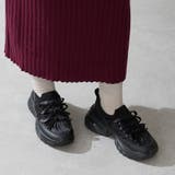 ブラック | リボンディテールニットスニーカー/OT3787 | ORiental TRaffic