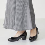 ブラック | ラウンドトゥバレエレインパンプス R 1017 | ORiental TRaffic