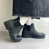 【厚底レイン】アンクル丈サイドゴア厚底レインブーツ/R-0023 | ORiental TRaffic | 詳細画像4 