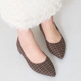 ブラウン | 【跳べるパンプス】メタリックラインフラット/R-3218 | ORiental TRaffic