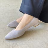 グレー | 【跳べるパンプス】メタリックラインフラット/R-3218 | ORiental TRaffic