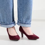 レッド | 【跳べるパンプス】7ｃｍヒールポインテッドトゥ/R-3221 | ORiental TRaffic